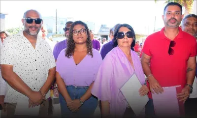 Municipales 2025 – Nomination Day : les quatre candidats de l’Alliance du Changement au Ward 2 de Curepipe
