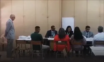 Nomination Day : Le Commissaire Electoral, Irfan Rahman au Ward 2, Sodnac SSS