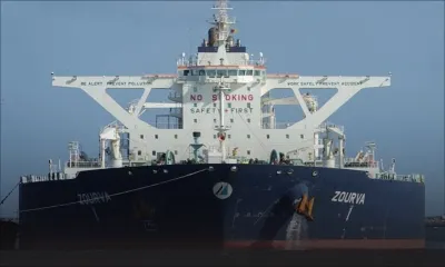 Le MT Zourva dérive à 390 km au Nord-Est de Port-Louis 