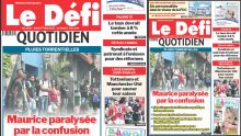 Voici la une du Défi Quotidien de ce Jeudi 01 2025