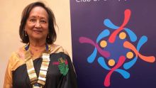 Manda Boolell, première femme présidente du Rotary Club de Curepipe