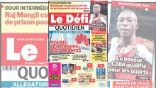 Voici la une du Défi Quotidien de ce lundi 01 Août 2022