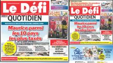 Voici la une du Défi Quotidien de ce Vendredi 04 Avril 2025