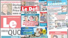 Voici la une du Défi Quotidien de ce Mercredi 04 Octobre 2023