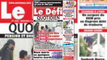 Voici la Une du Defi Quotidien de ce Mercredi 04 décembre 2019