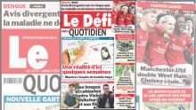 Voici la une du Défi Quotidien de ce Lundi 05 Février 2024