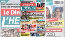 Voici la Une de Le Dimanche/L'Hebdo de ce dimanche 06 mars 2022