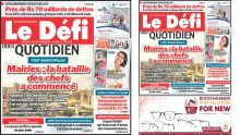 Voici la une du Défi Quotidien de ce Mardi 06 Mai 2025