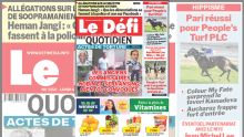 Voici la une du Défi Quotidien de ce lundi 06 Juin 2022