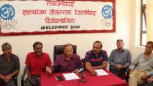 «Votez selon votre conscience et votre intelligence», lance le président de la Mauritius Sanatan Dharma Temple Federation