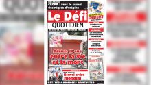 Voici la Une du Defi Quotidien de ce lundi 09 juillet 2018