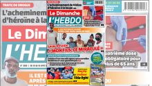 Voici la Une de Le Dimanche/L'Hebdo de ce dimanche 10 avril 2022