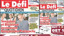 Voici la une du Défi Quotidien de ce Jeudi 10 Avril 2025