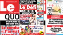 Voici la Une du Défi Quotidien de ce Mercredi 10 Juillet 2019