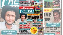 Voici la Une de Le Dimanche/L'Hebdo de ce dimanche 10 Juillet 2022