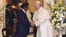 Ambiance à la State House : quand le pape revêt les habits de chef d’État 