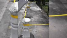 Rue Commerford, Curepipe : l’installation des bornes a débuté