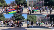 Vidéos de torture alléguée : manif des Mauriciens devant l’ONU à Genève 