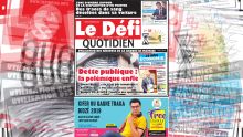 Voici la Une du Défi Quotidien de ce Mercredi 12 Juin 2019