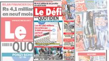 Voici la une du Défi Quotidien de ce Mardi 14 Novembre 2023