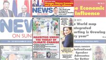 Voici la Une du News on Sunday de ce vendredi 16 Novembre 2018