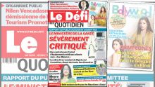 Voici la une du Défi Quotidien de ce jeudi 17 mars 2022