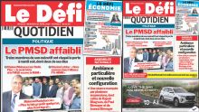 Voici la une du Défi Quotidien de ce Mercredi 17 Avril 2024