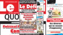 Voici la Une du Défi Quotidien de ce Mercredi 17 Juillet 2019