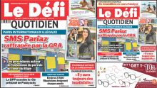 Voici la une du Défi Quotidien de ce Mardi 18 Mars 2025