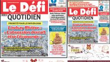 Voici la une du Défi Quotidien de ce Jeudi 18 Decembre 2025