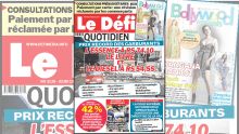 Voici la une du Défi Quotidien de ce jeudi 19 Mai 2022