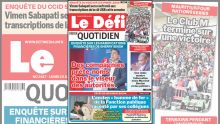 Voici la une du Défi Quotidien de ce Lundi 19 Juin 2023