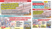 Voici la Une de Le Dimanche/L'Hebdo de ce dimanche 19 Décembre 2021