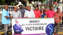 Rassemblement citoyen dans la capitale pour célébrer l’accord sur les Chagos
