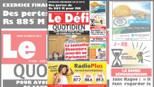 Voici la Une du Défi Quotidien de ce Jeudi 20 Juin 2019