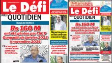 Voici la une du Défi Quotidien de ce Lundi 21 Juillet 2025
