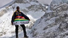 Praiyass Jugnarain : un Mauricien escalade le camp de base de l’Everest