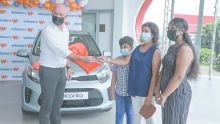 Winner’s Bel Bel Loterie : Vimla Patel repart avec une Kia Picanto