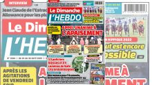 Voici la Une de Le Dimanche/L'Hebdo de ce dimanche 24 avril 2022