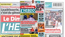 Voici la Une de Le Dimanche/L'Hebdo de ce Dimanche 24 Septembre 2023