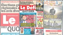 Voici la une du Défi Quotidien de ce vendredi 26 Mai 2023