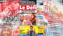 Voici la Une du Défi Quotidien de ce Mercredi 26 Juin 2019