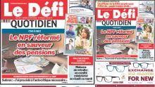 Voici la une du Défi Quotidien de ce Mardi 27 Mai 2025