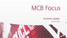 MCB Focus : une croissance de 6,7 % attendue cette année