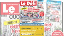 Voici la une du Défi Quotidien de ce mercredi 29 Juin 2022