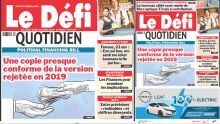 Voici la une du Défi Quotidien de ce Mardi 30 Avril 2024