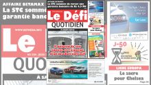 Voici la Une du Défi Quotidien de ce jeudi 30 mai 2019