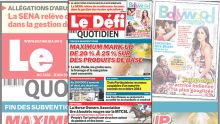 Voici la une du Défi Quotidien de ce jeudi 30 Juin 2022