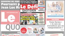 Voici la Une du Défi Quotidien de ce vendredi 31 janvier 2020