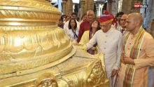 [En images] Visite d'Etat en Inde : Ramgoolam à Tirupati 